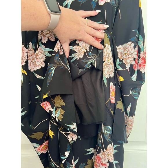 Women’s Floral Dress Size Medium Trixxi Midi - Picture 6 of 9